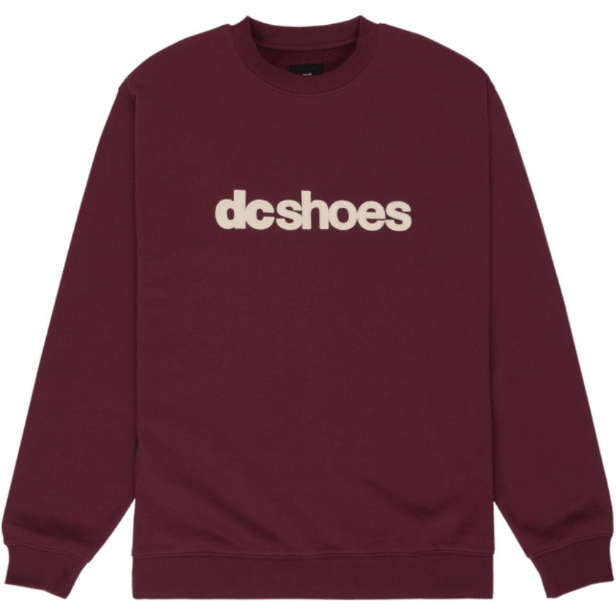 2026 DC Shoes Mens DC Spot Crew Sweatshirt EDYFT03581 - Fig